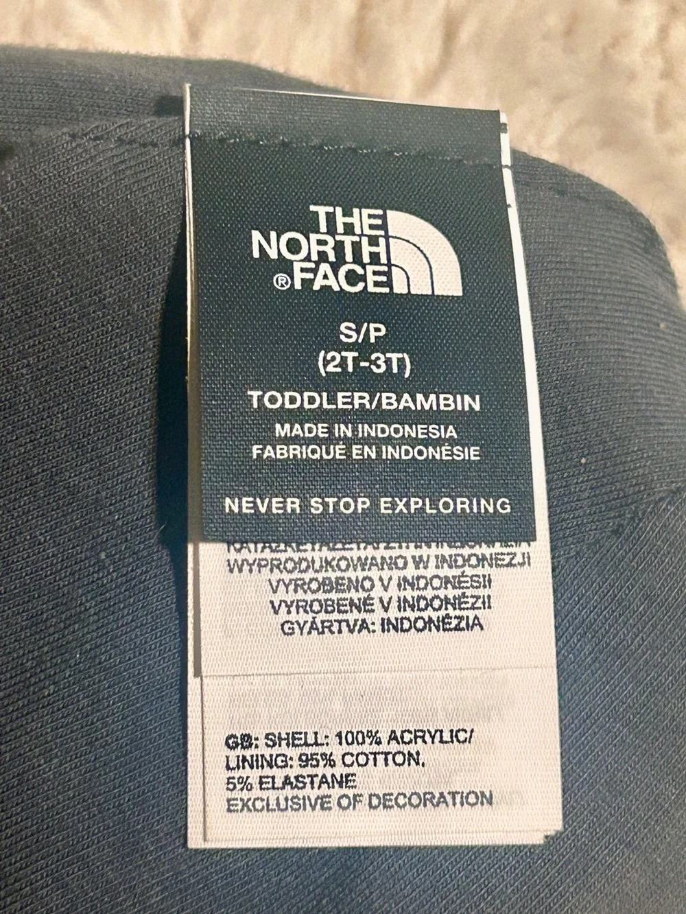 The North Face Purple Ribbed Knit Beanie-NWT